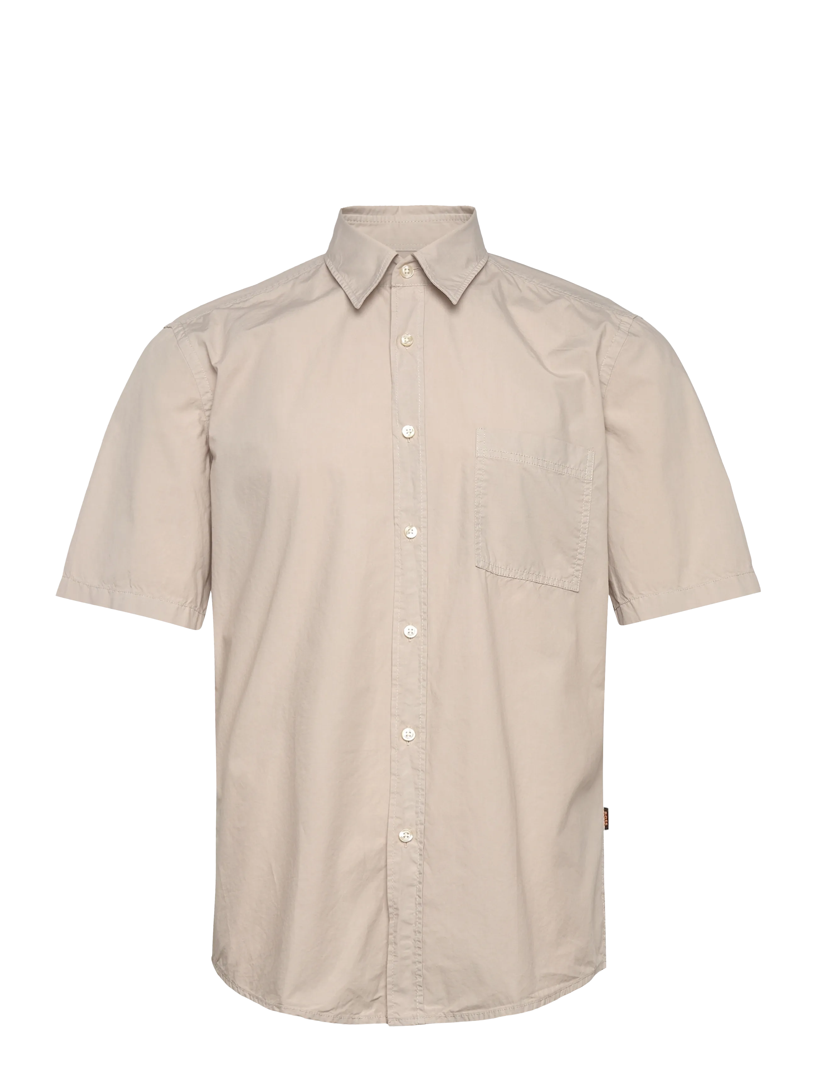 BOSS Relegant_6-short_M - Skjorter - OPEN GREY / cream