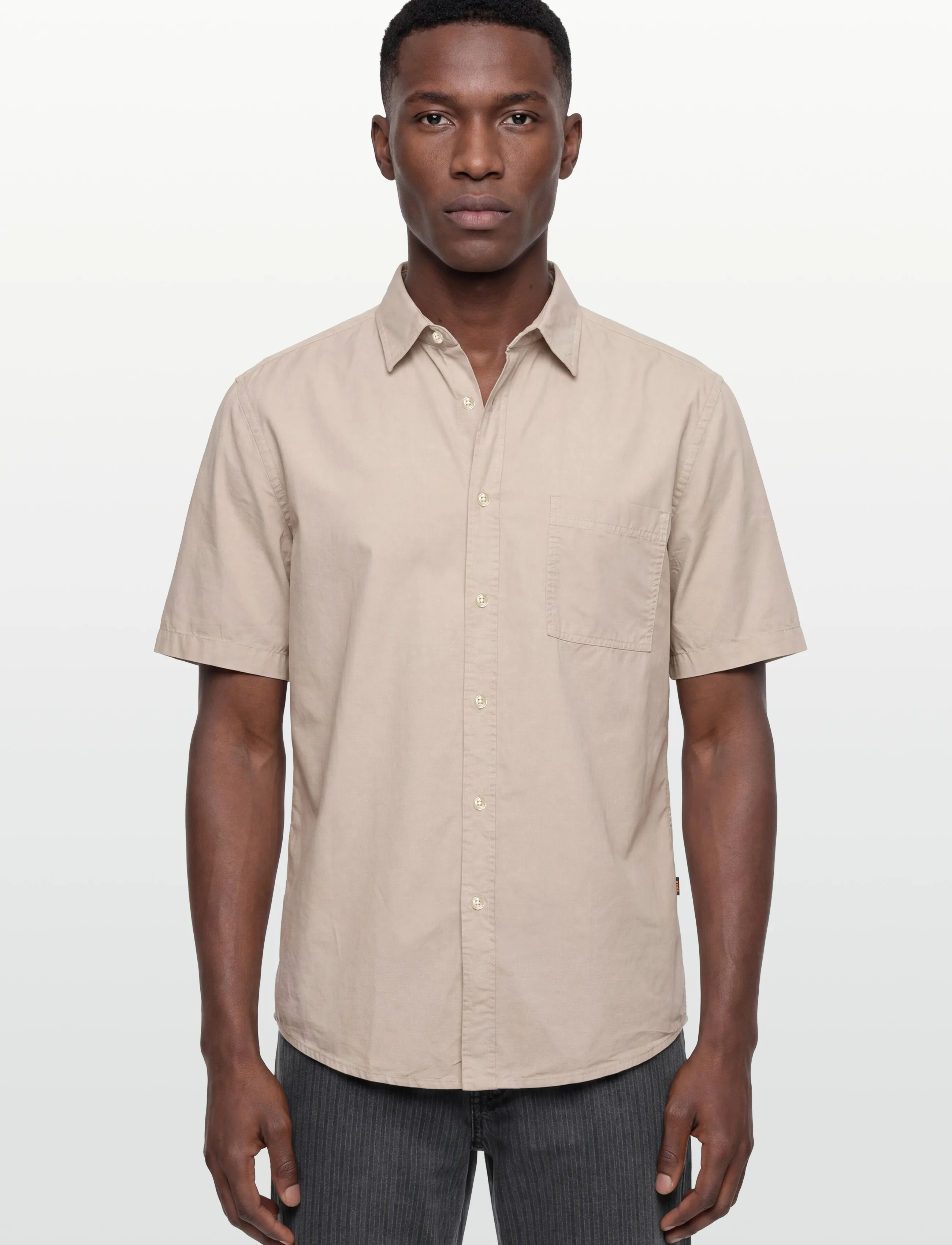 BOSS - Relegant_6-short_M - kurzarmhemden - open grey - 3