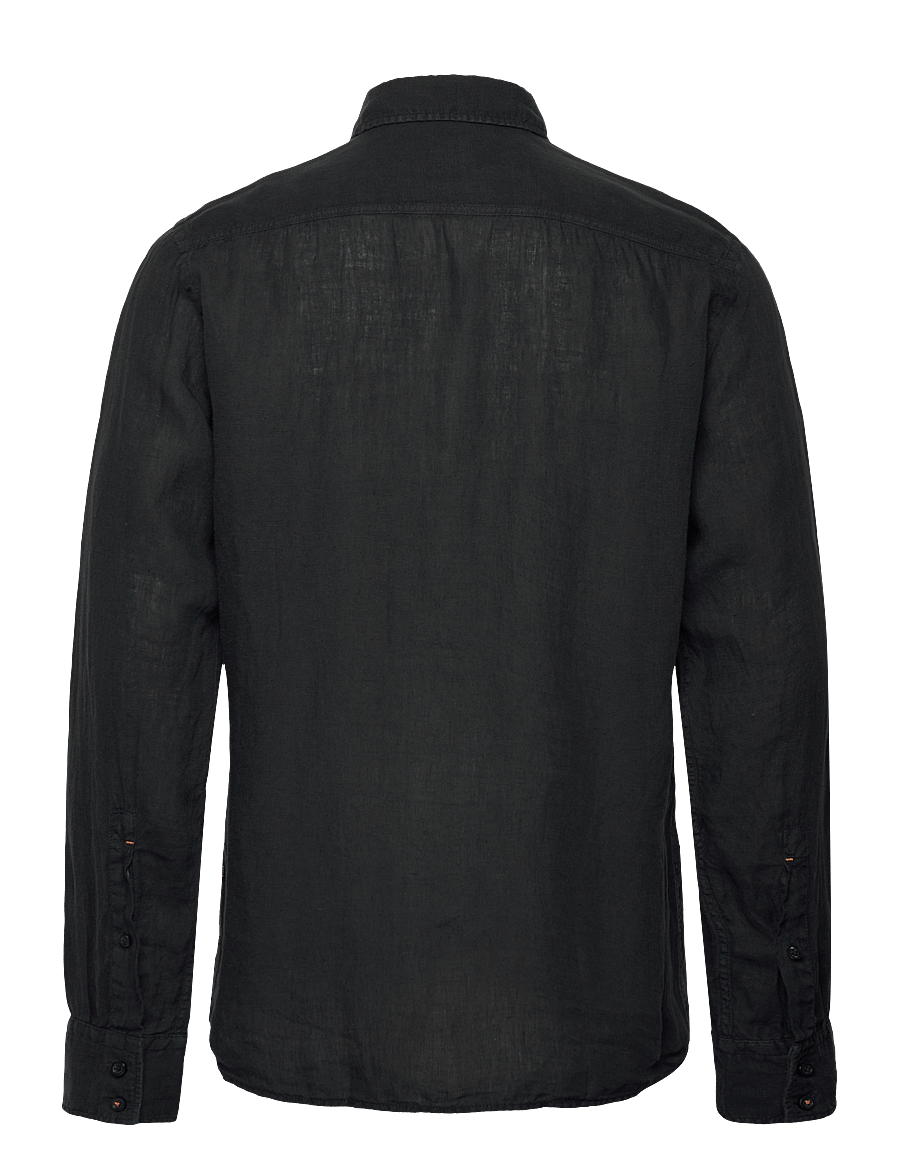 BOSS - Relegant_6_M - leinenhemden - black - 2