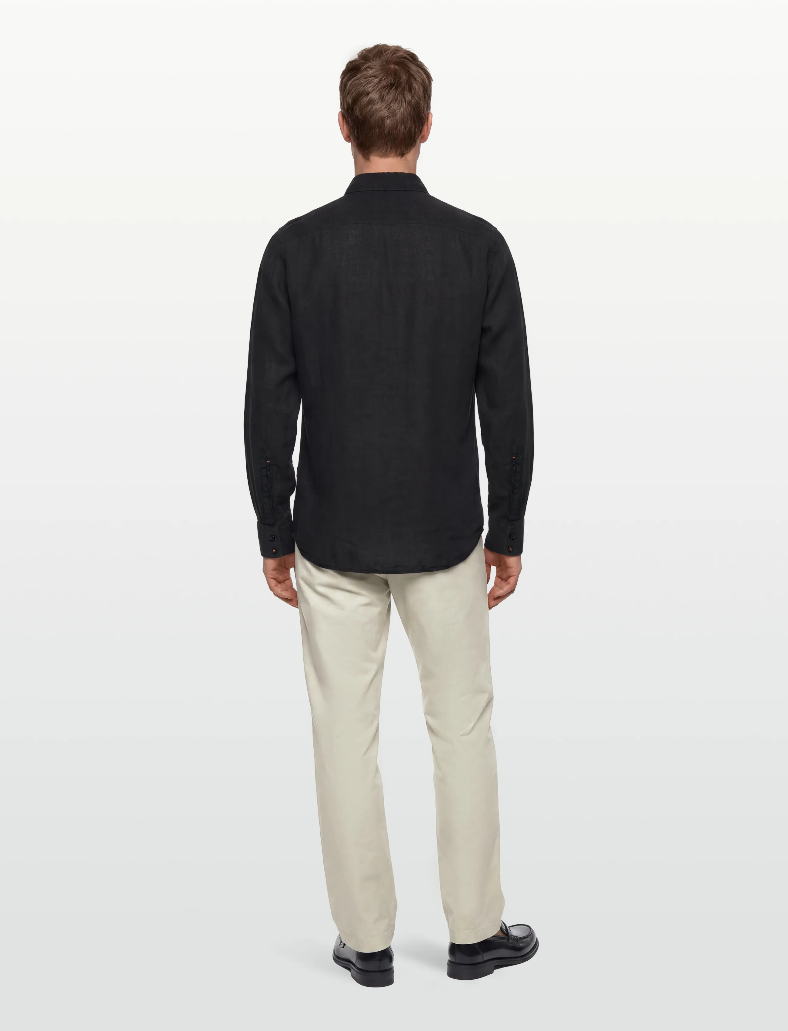 BOSS - Relegant_6_M - hørskjorter - black - 4