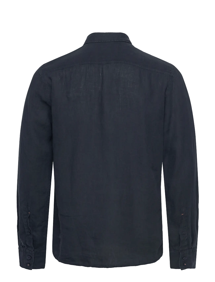 BOSS - Relegant_6_M - leinenhemden - dark blue - 1