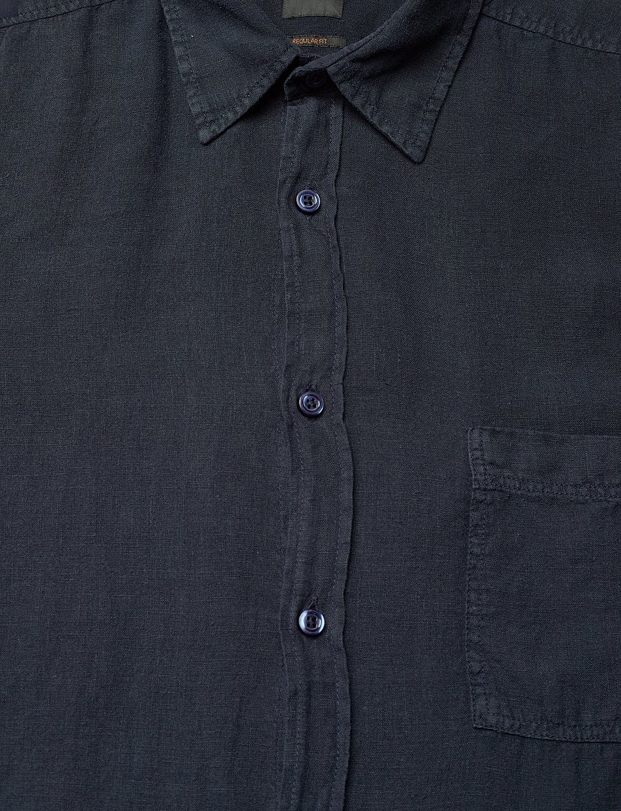 BOSS - Relegant_6_M - leinenhemden - dark blue - 2