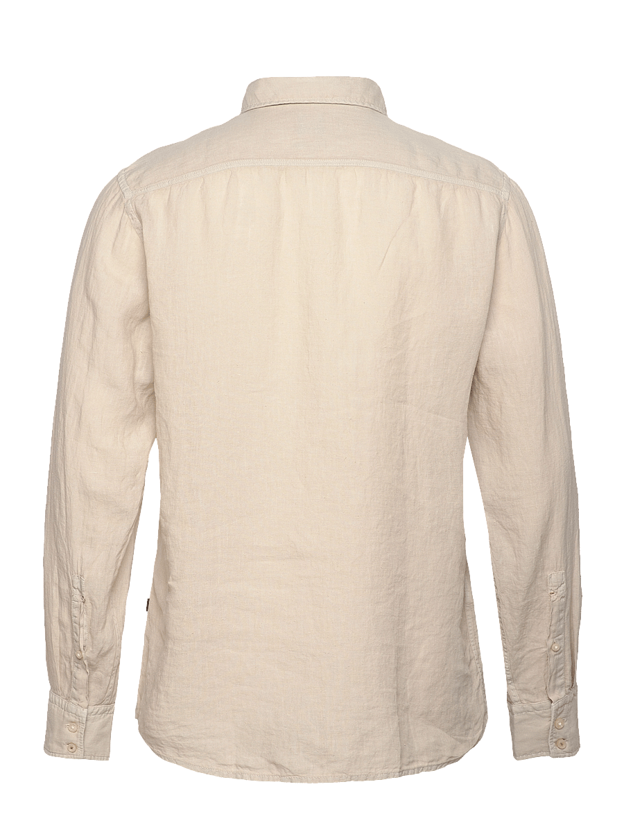 BOSS - Relegant_6_M - leinenhemden - light beige - 1