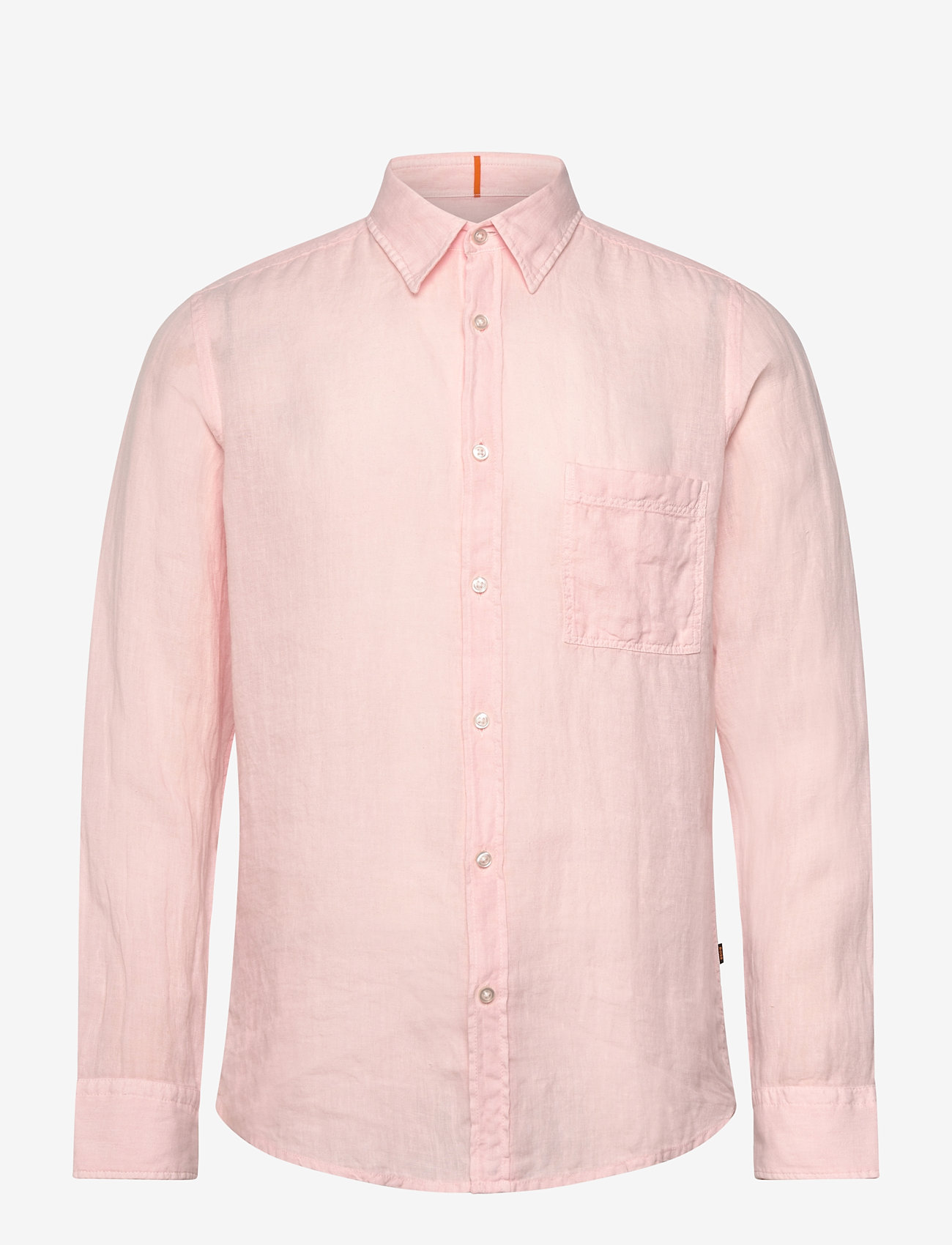 BOSS - Relegant_6_M - linen shirts - light/pastel pink - 0