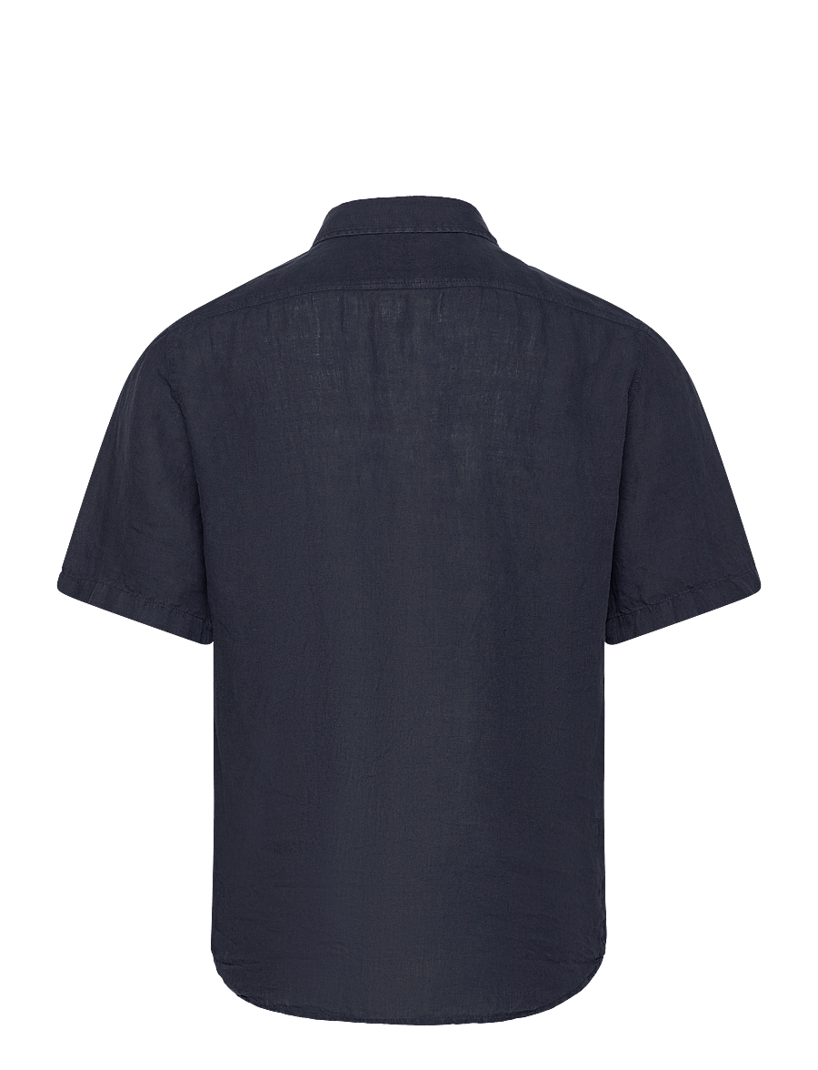 BOSS - Rash_2_M - linen shirts - dark blue - 2