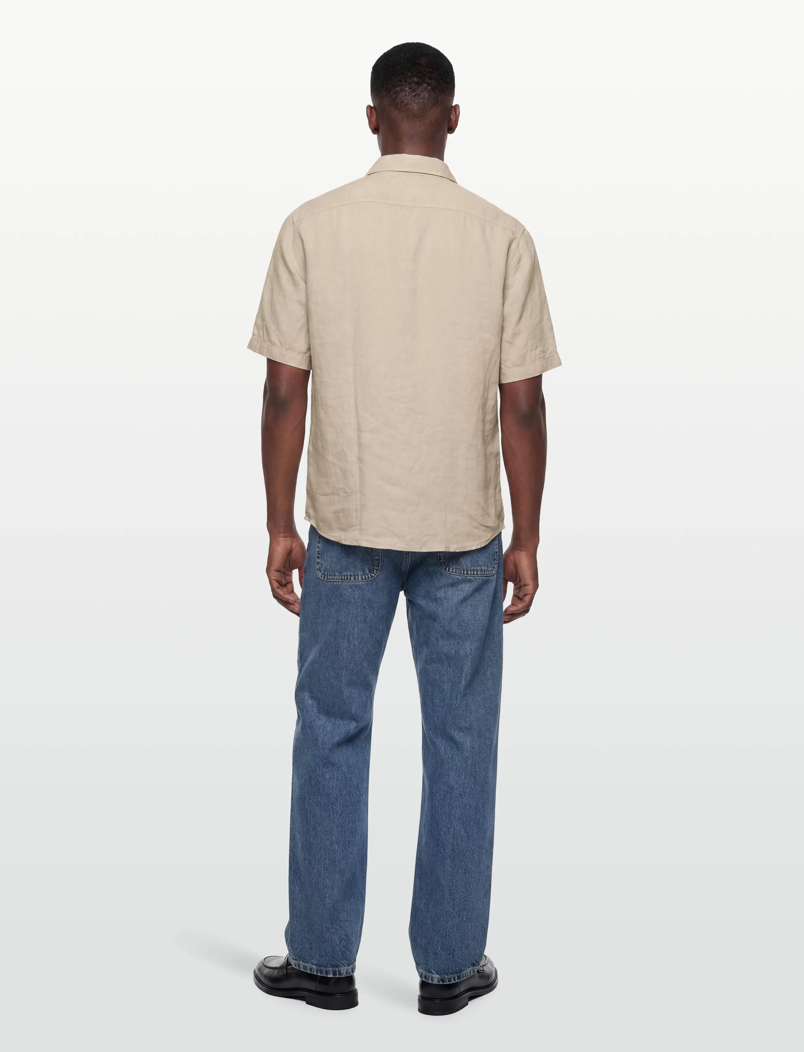 BOSS - Rash_2_M - leinenhemden - light beige - 4