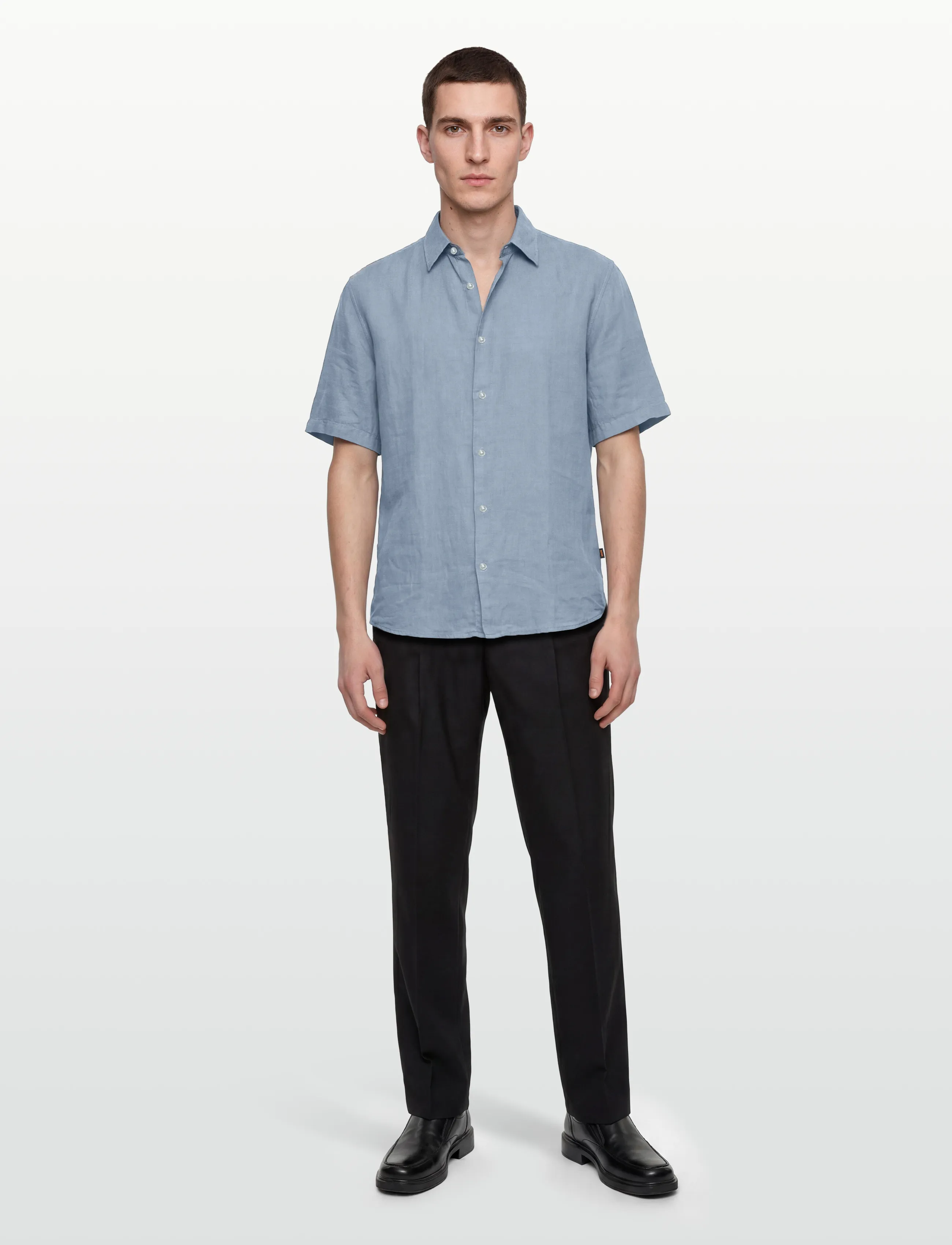 BOSS Rash_2_M - Skjorter - LIGHT/PASTEL BLUE / blue