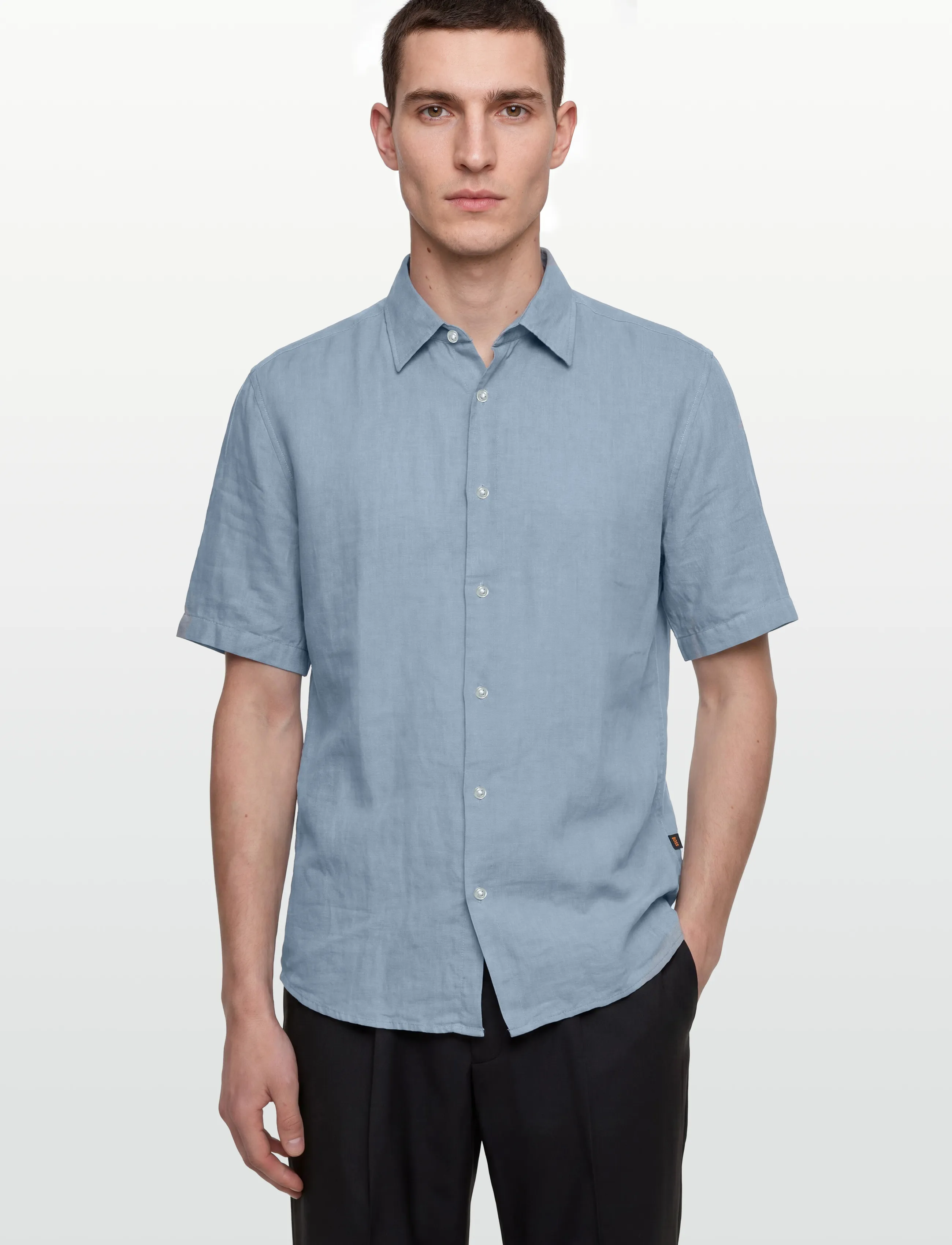BOSS - Rash_2_M - leinenhemden - light/pastel blue - 3