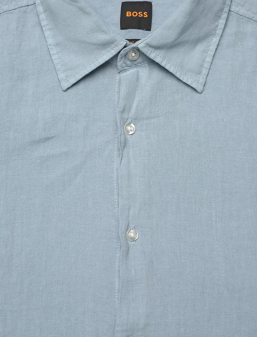 BOSS - Rash_2_M - linen shirts - light/pastel blue - 5