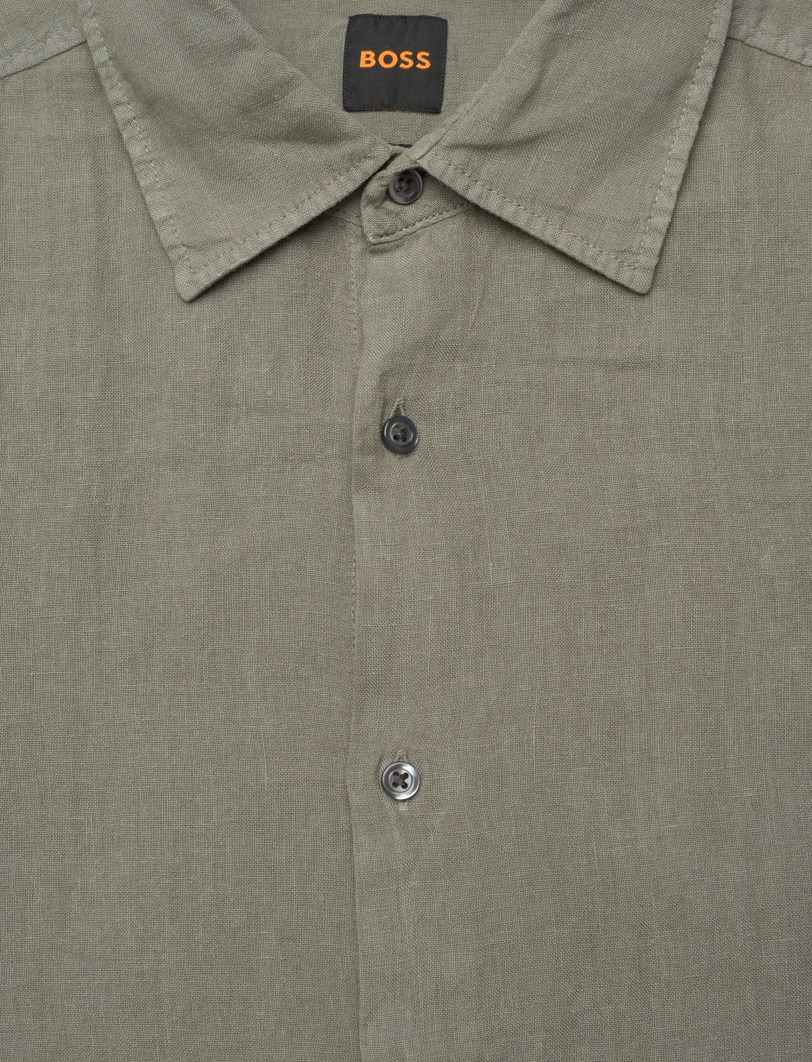 BOSS - Rash_2_M - leinenhemden - open grey - 5