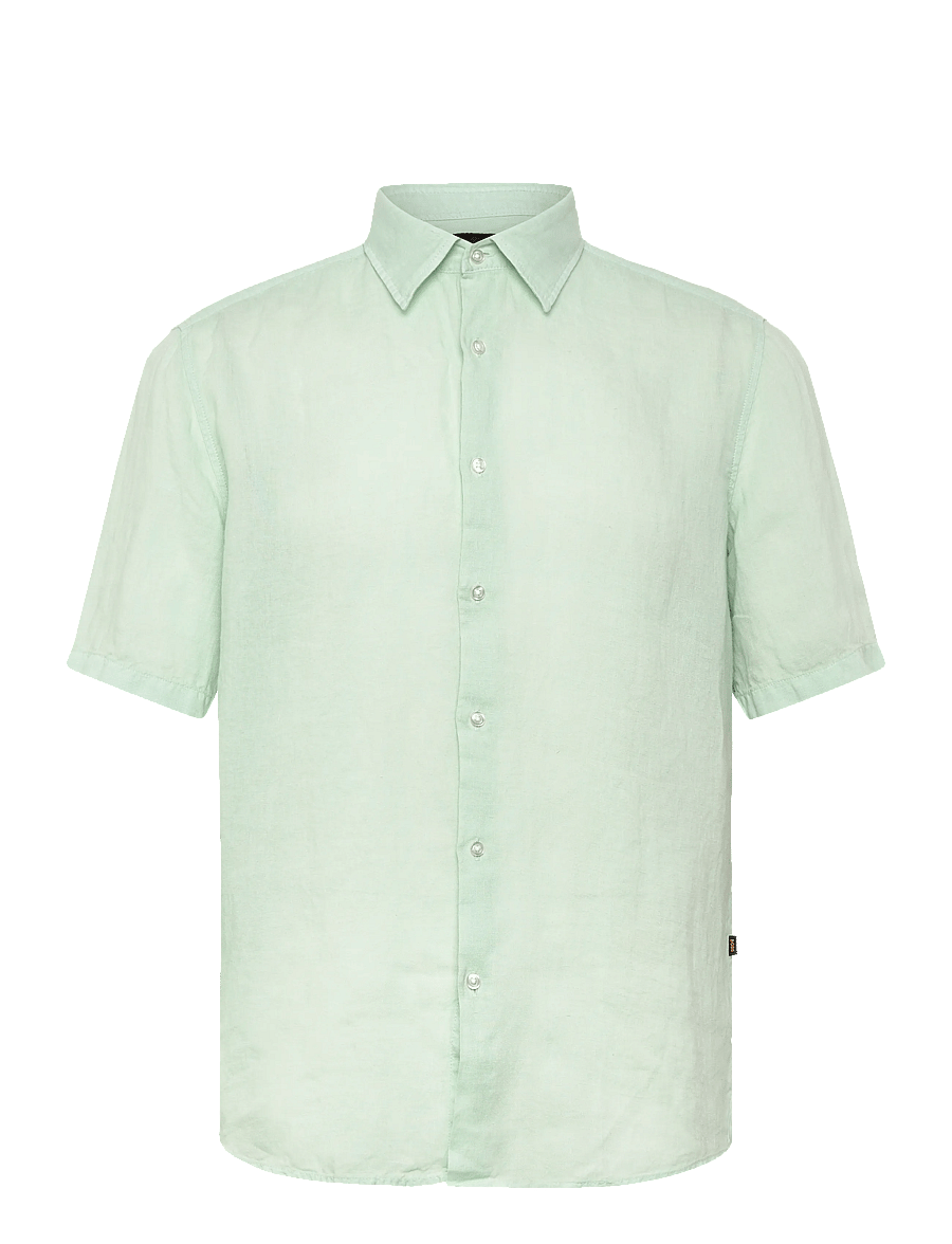 BOSS - Rash_2_M - linen shirts - turquoise/aqua - 1