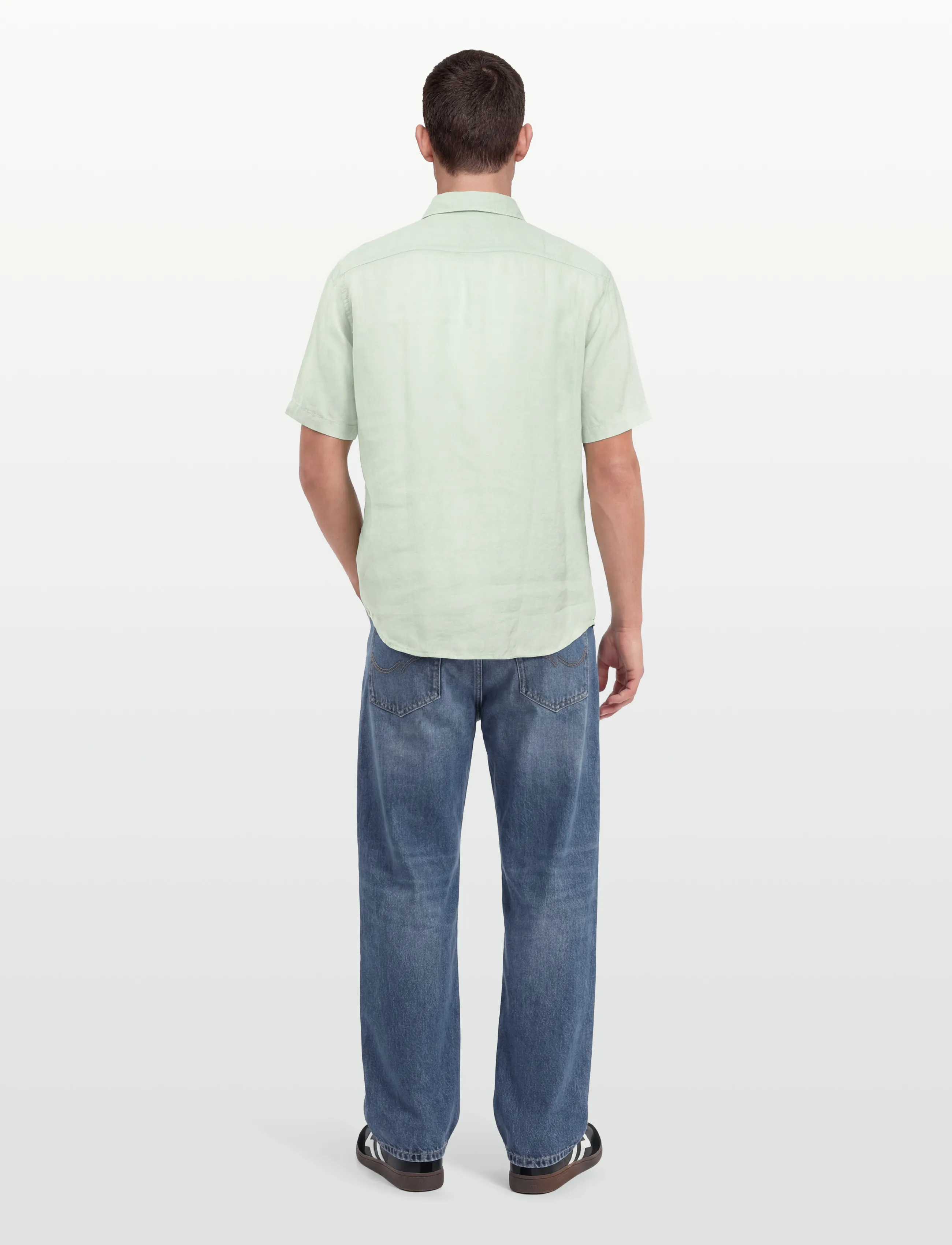 BOSS - Rash_2_M - leinenhemden - turquoise/aqua - 4