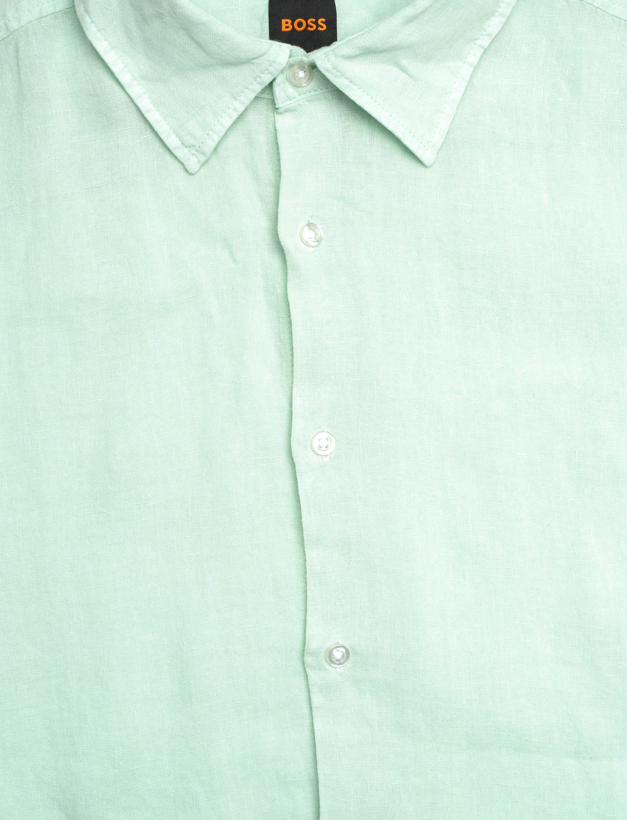 BOSS - Rash_2_M - leinenhemden - turquoise/aqua - 5