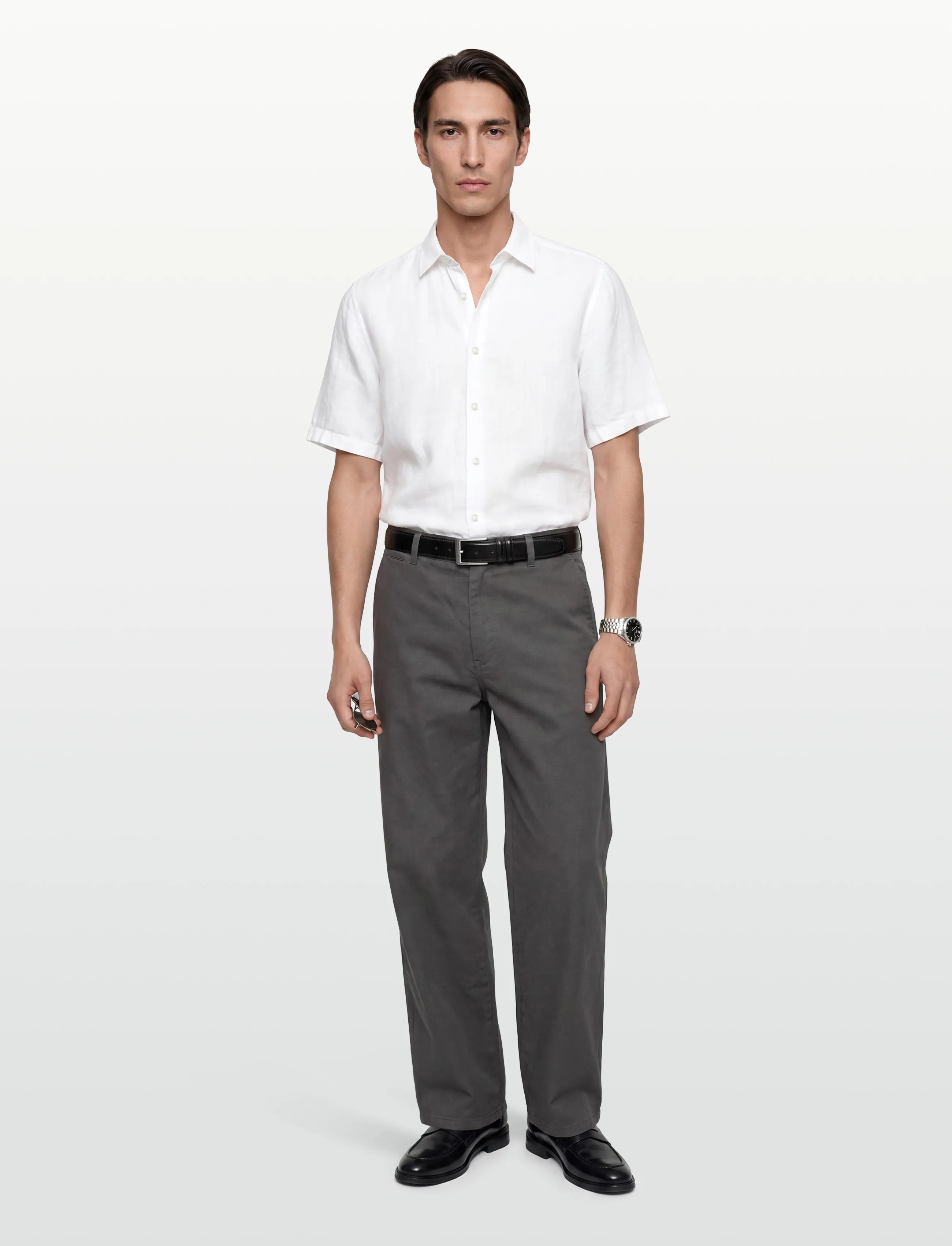 BOSS Rash_2_M - Skjorter - WHITE / white