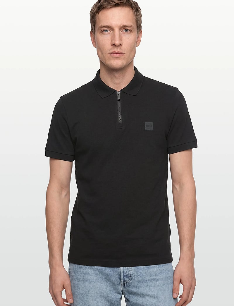BOSS - Passerzip - kurzärmelig - black - 3