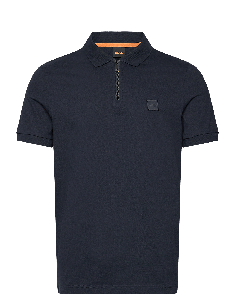 BOSS - Passerzip - kurzärmelig - dark blue - 1