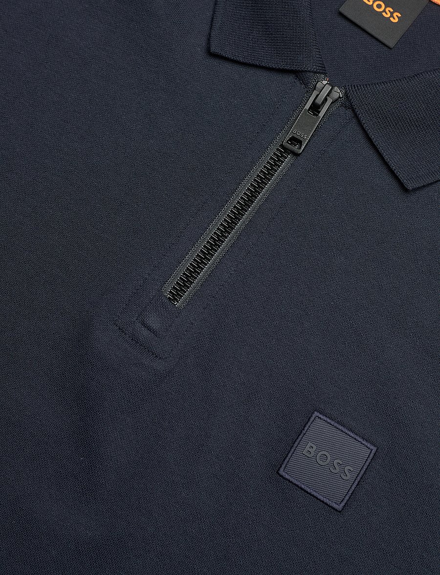 BOSS - Passerzip - kurzärmelig - dark blue - 5