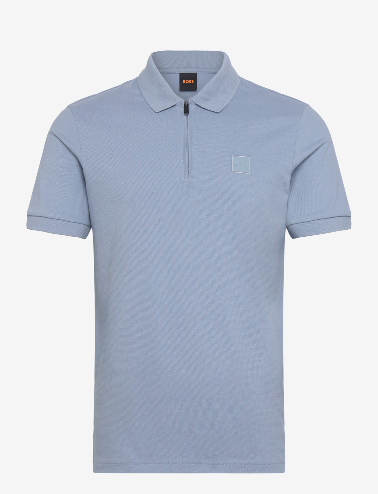 BOSS - Passerzip - kortærmede poloer - light/pastel blue - 1