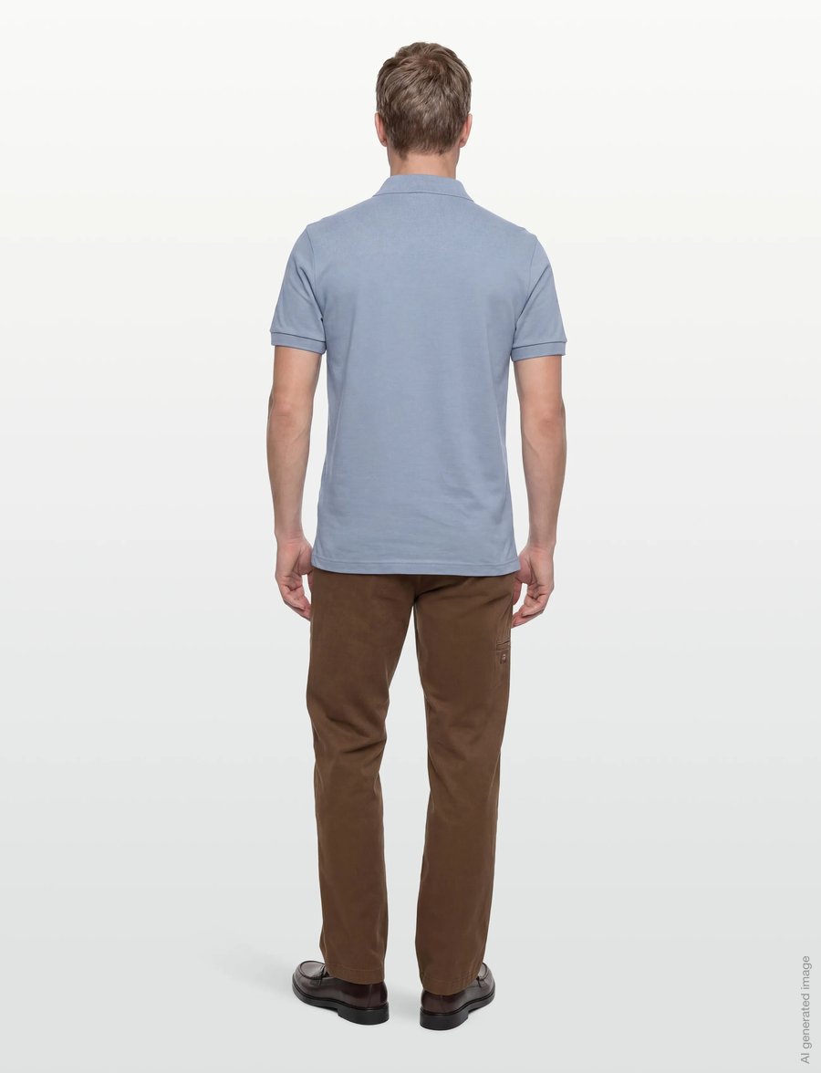 BOSS - Passerzip - kurzärmelig - light/pastel blue - 4