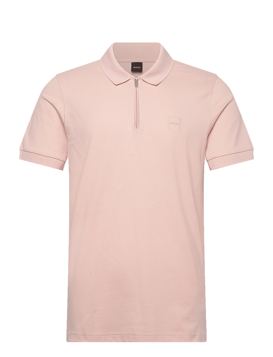 BOSS - Passerzip - kurzärmelig - open pink - 1