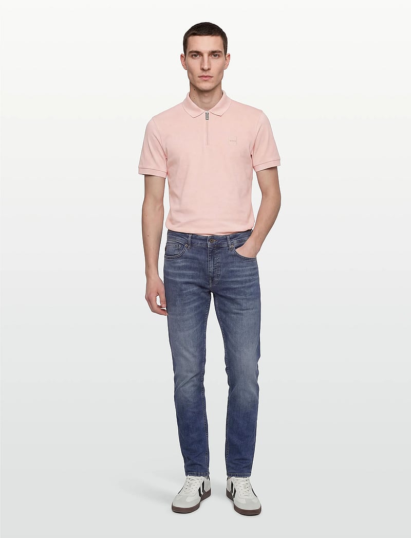 BOSS - Passerzip - kurzärmelig - open pink - 0