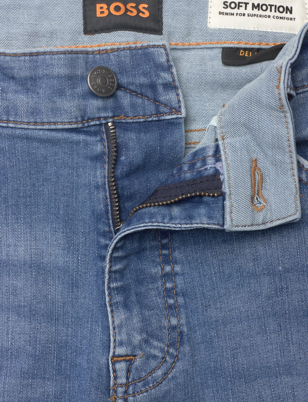 BOSS - DELAWARE BO - kitsad teksad - bright blue - 3