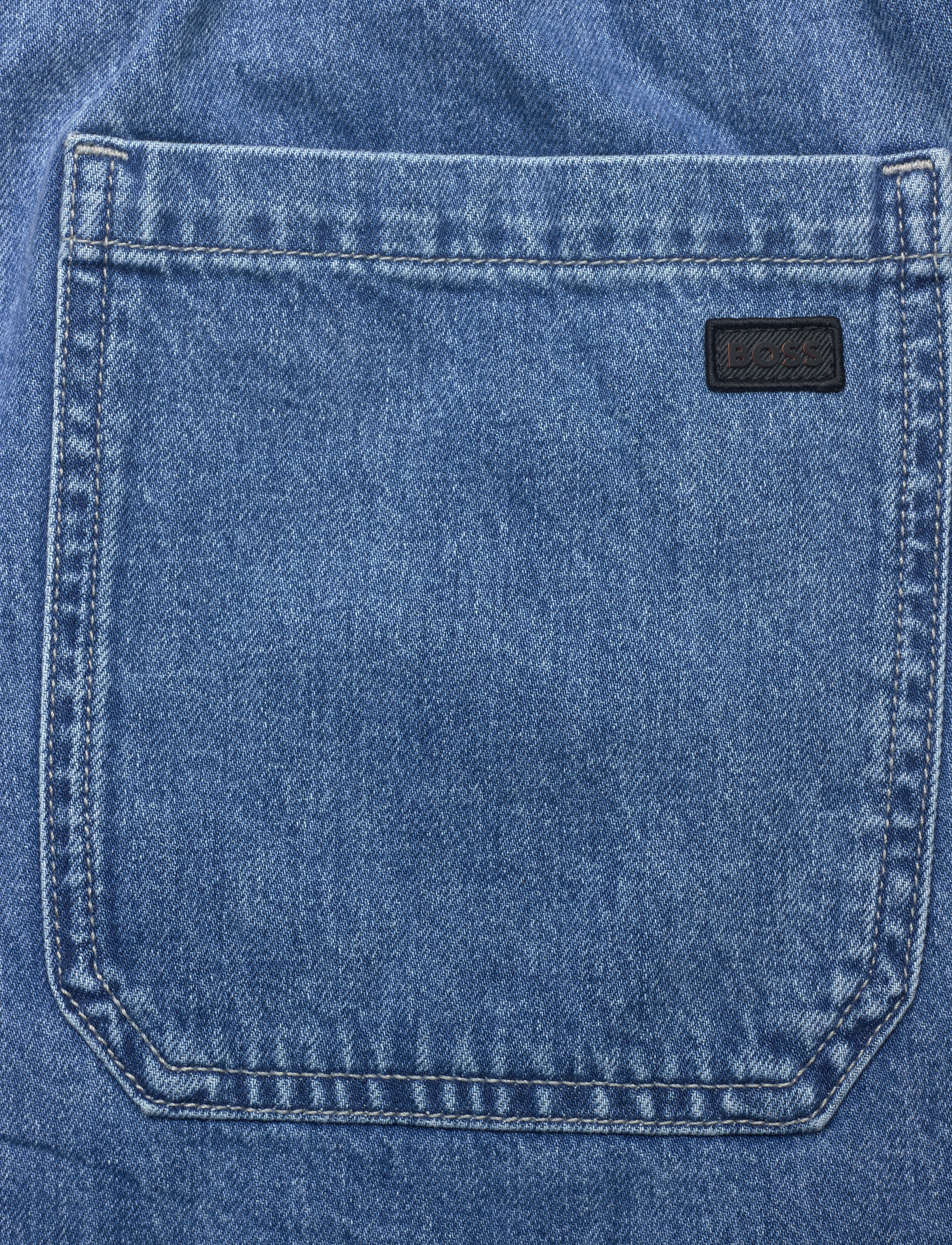 BOSS - Sandrew-Shorts-BO - jorts - bright blue - 4