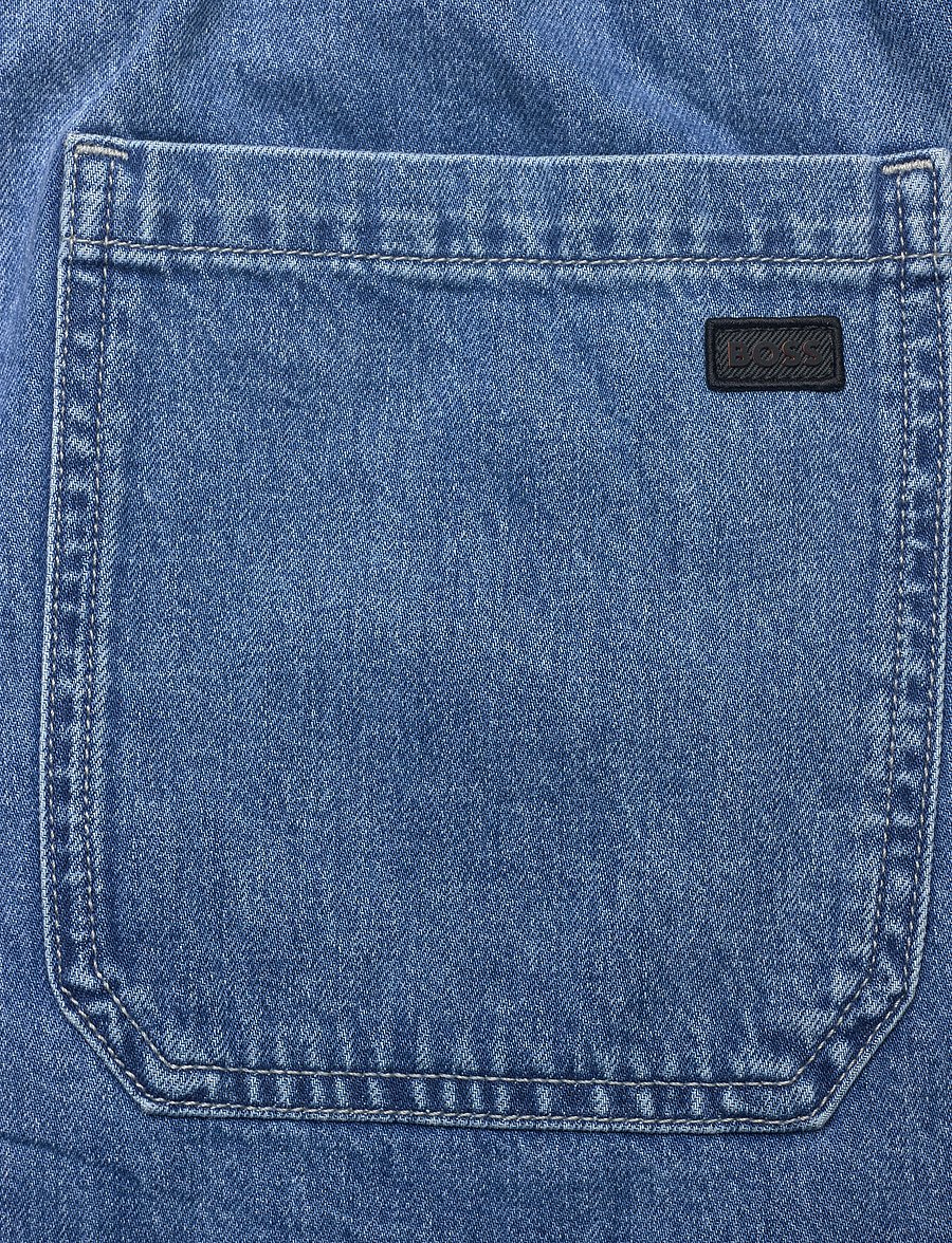 BOSS - Sandrew-Shorts-BO - jorts - bright blue - 4