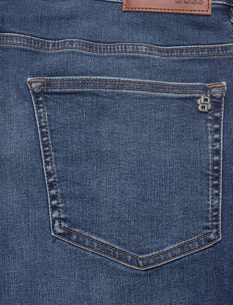 BOSS - DELAWARE BO - slim jeans - medium blue - 4