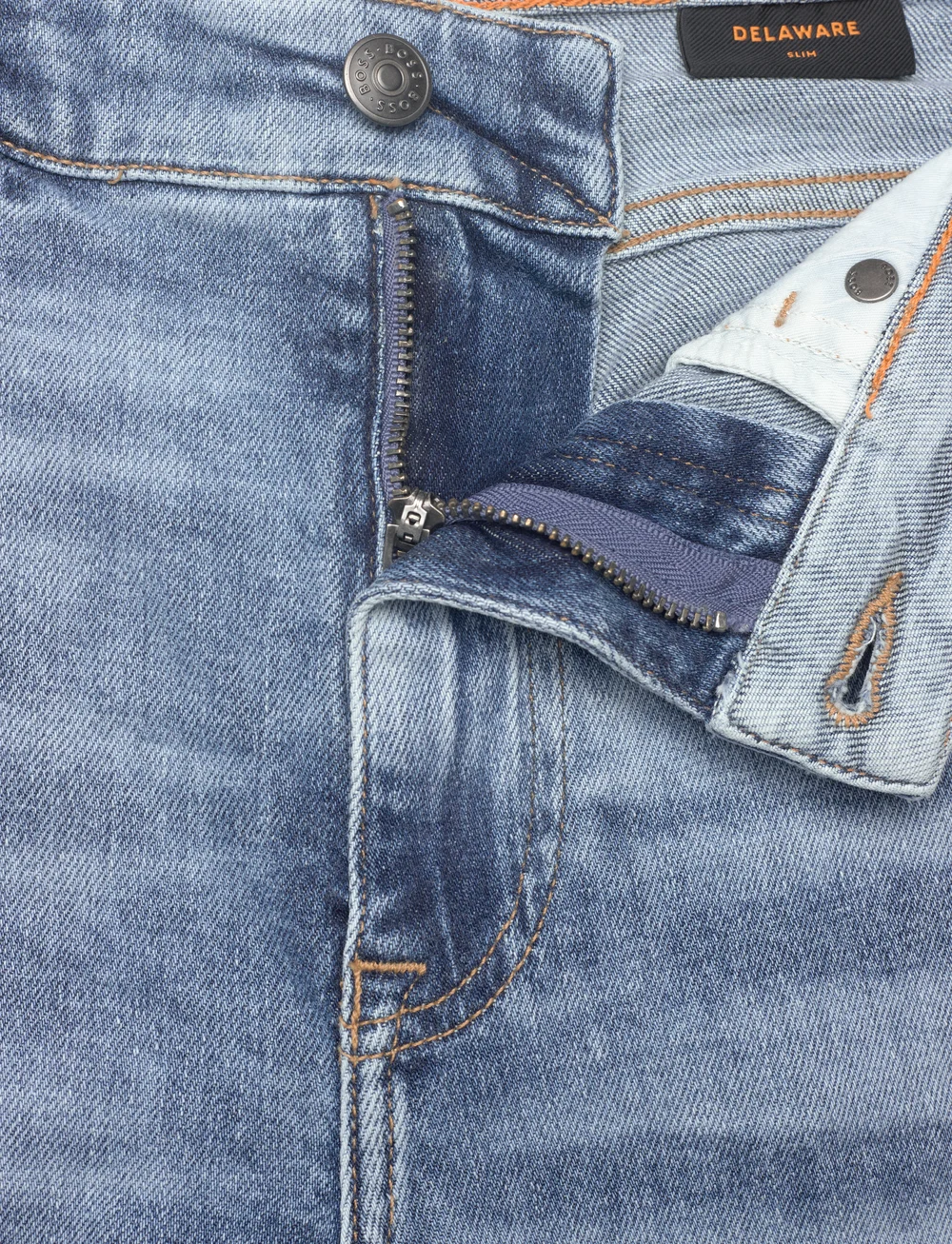 BOSS - DELAWARE BO - slim jeans - turquoise/aqua - 3