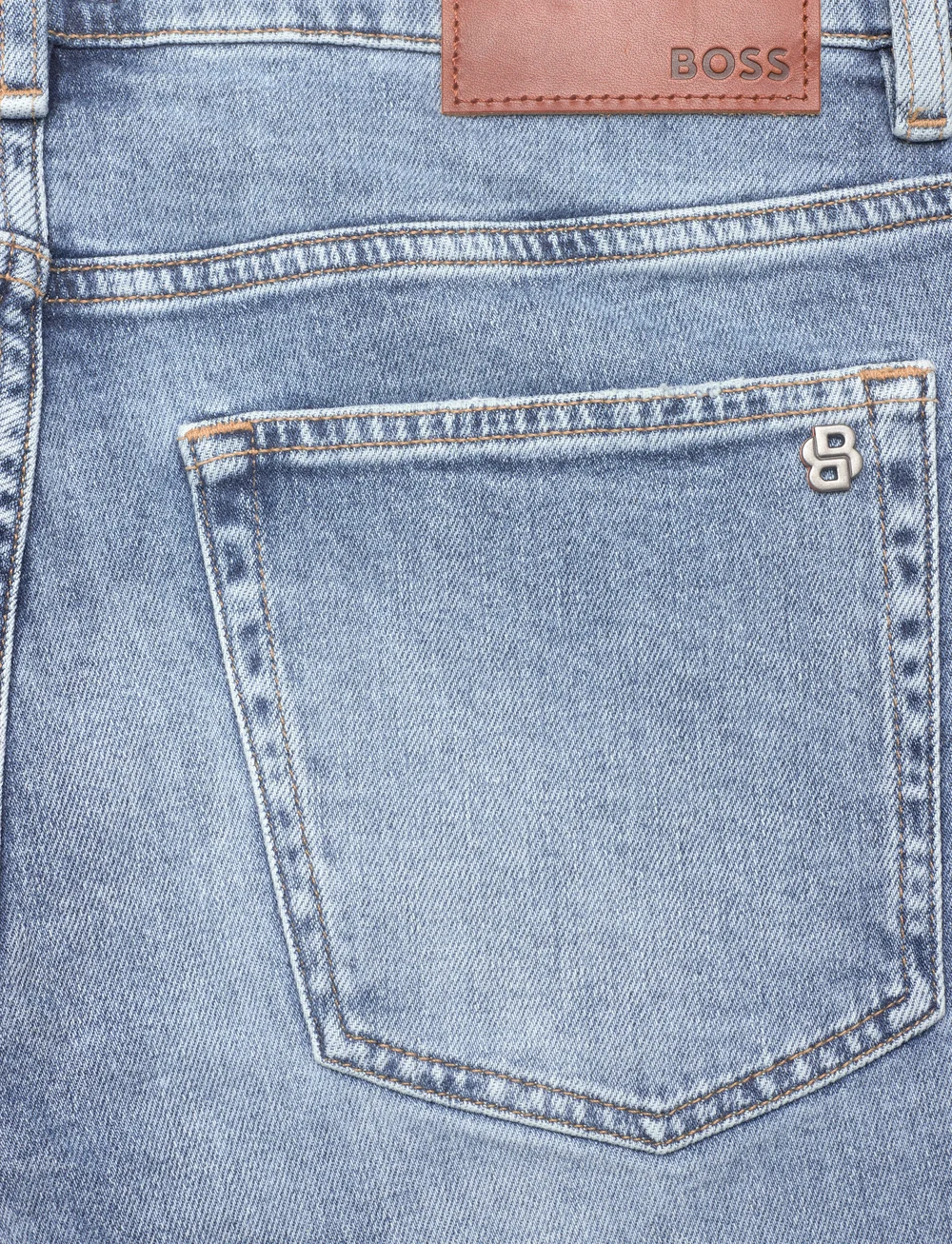 BOSS - DELAWARE BO - slim jeans - turquoise/aqua - 4