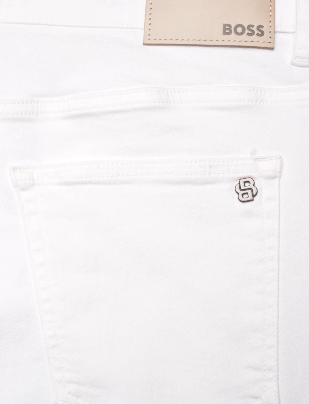 BOSS - DELAWARE BO - kitsad teksad - white - 4