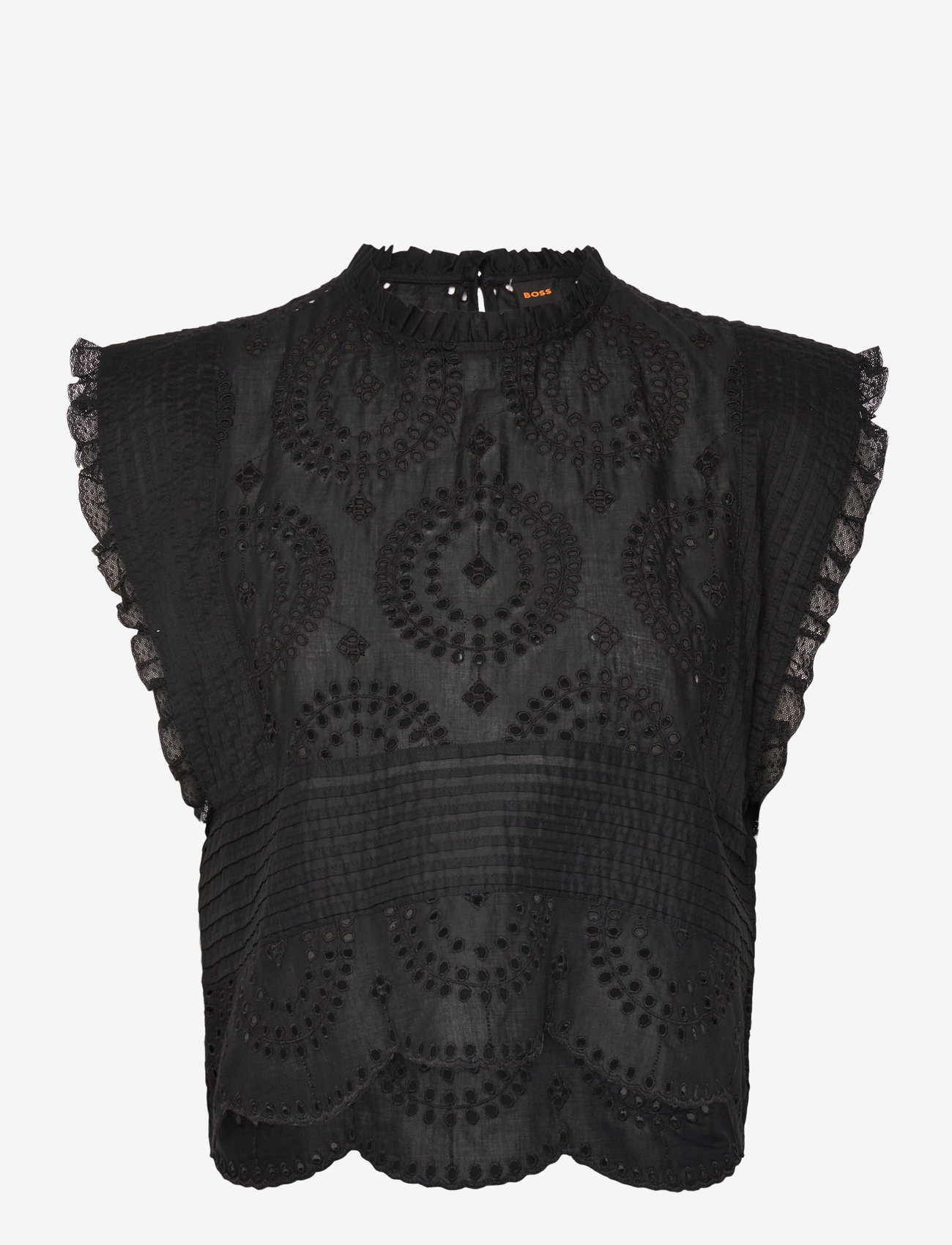 BOSS - C_Bredy - varrukateta pluusid - black - 0