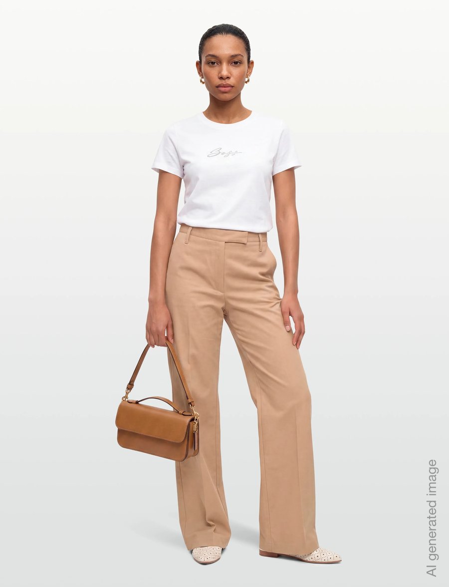 BOSS - C_Esogo_2_MA_crystal - t-shirts - natural - 0