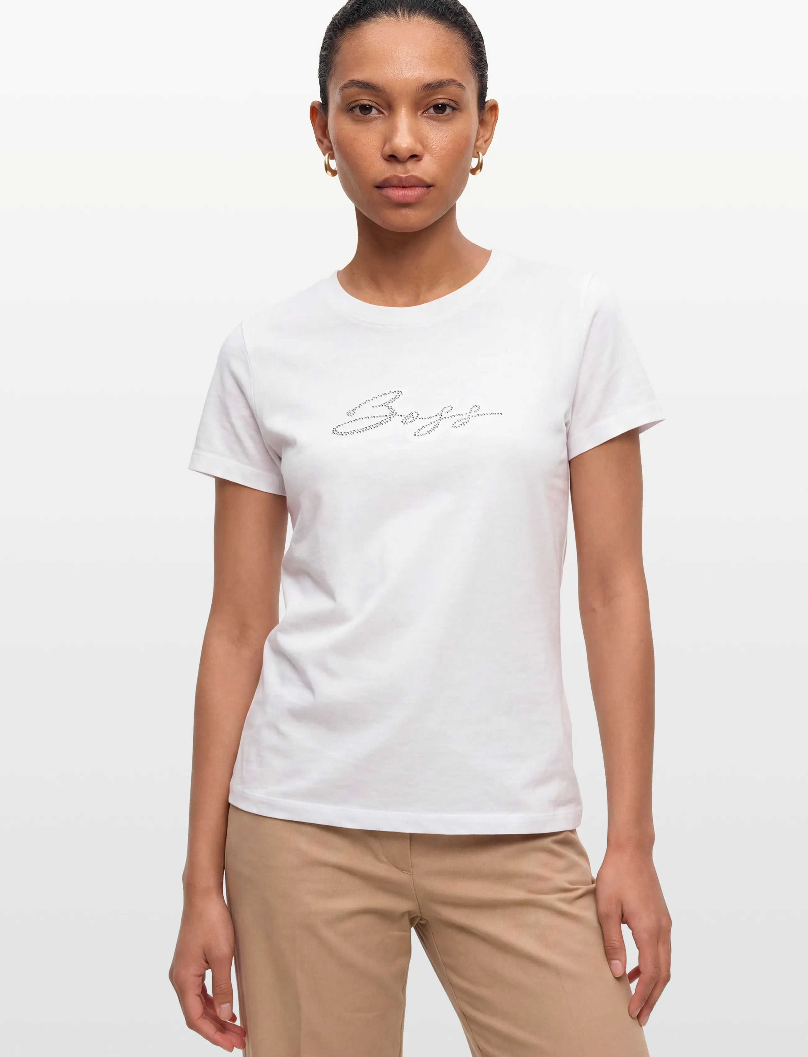 BOSS - C_Esogo_2_MA_crystal - t-shirts - natural - 3
