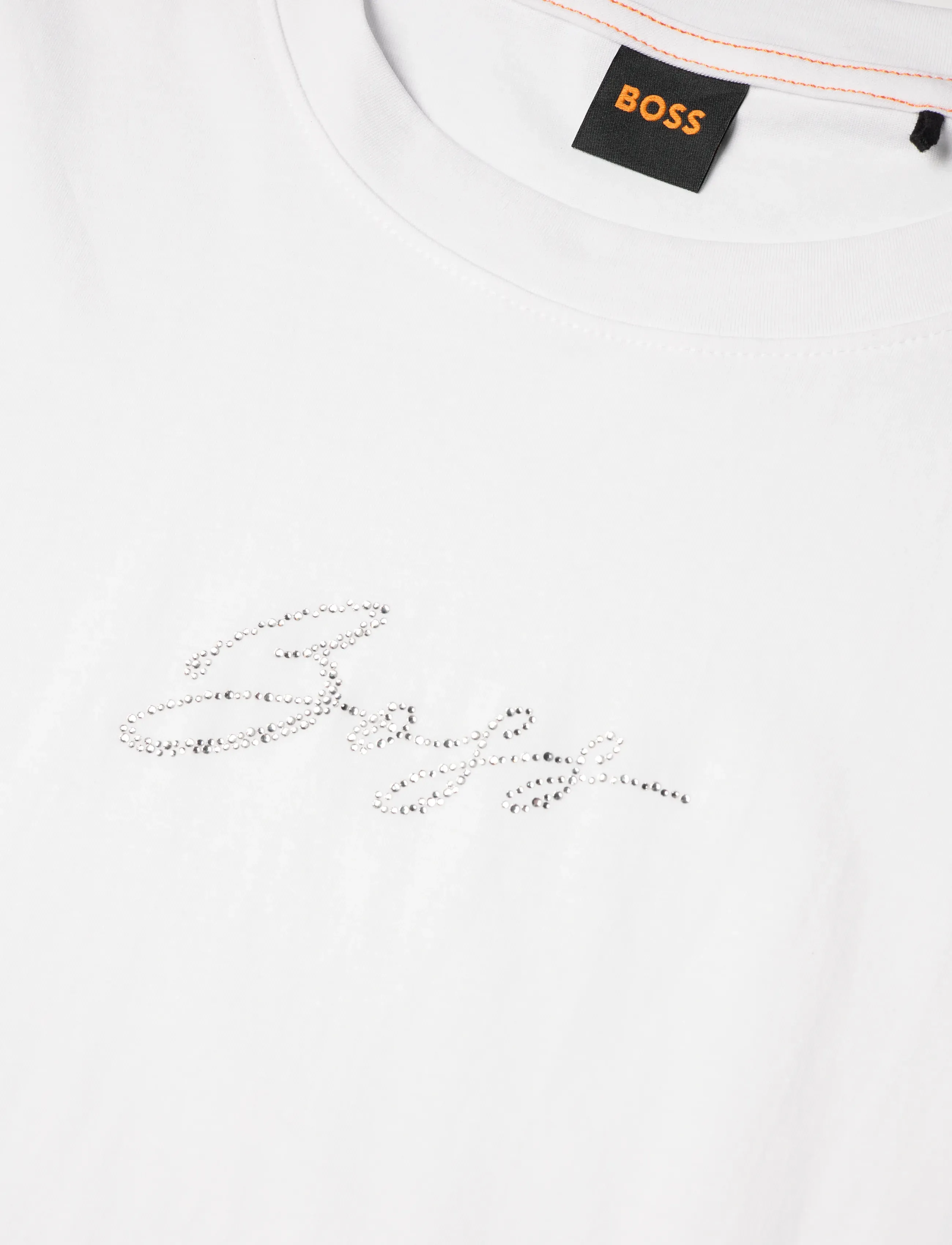 BOSS - C_Esogo_2_MA_crystal - t-shirts - white - 5