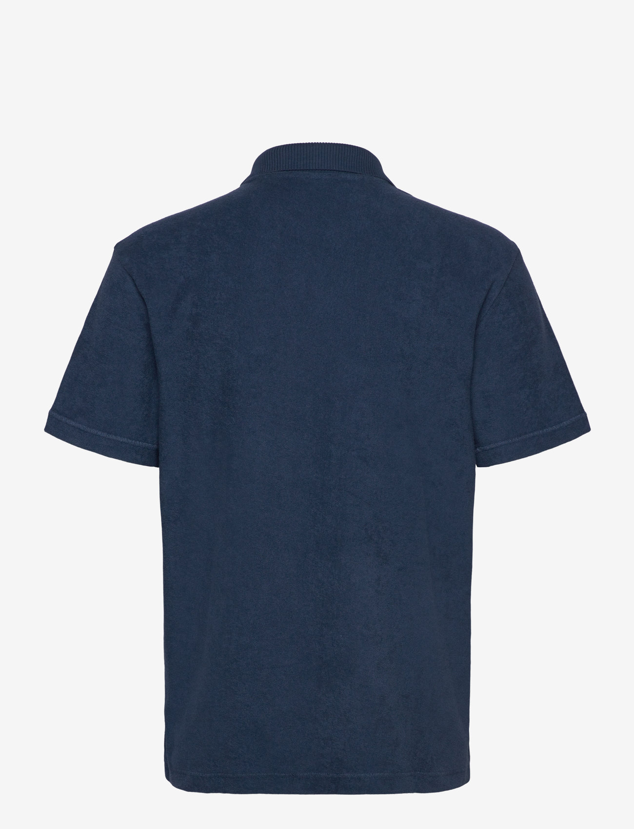 BOSS - Pe_doubletowel - knitted polos - open blue - 1