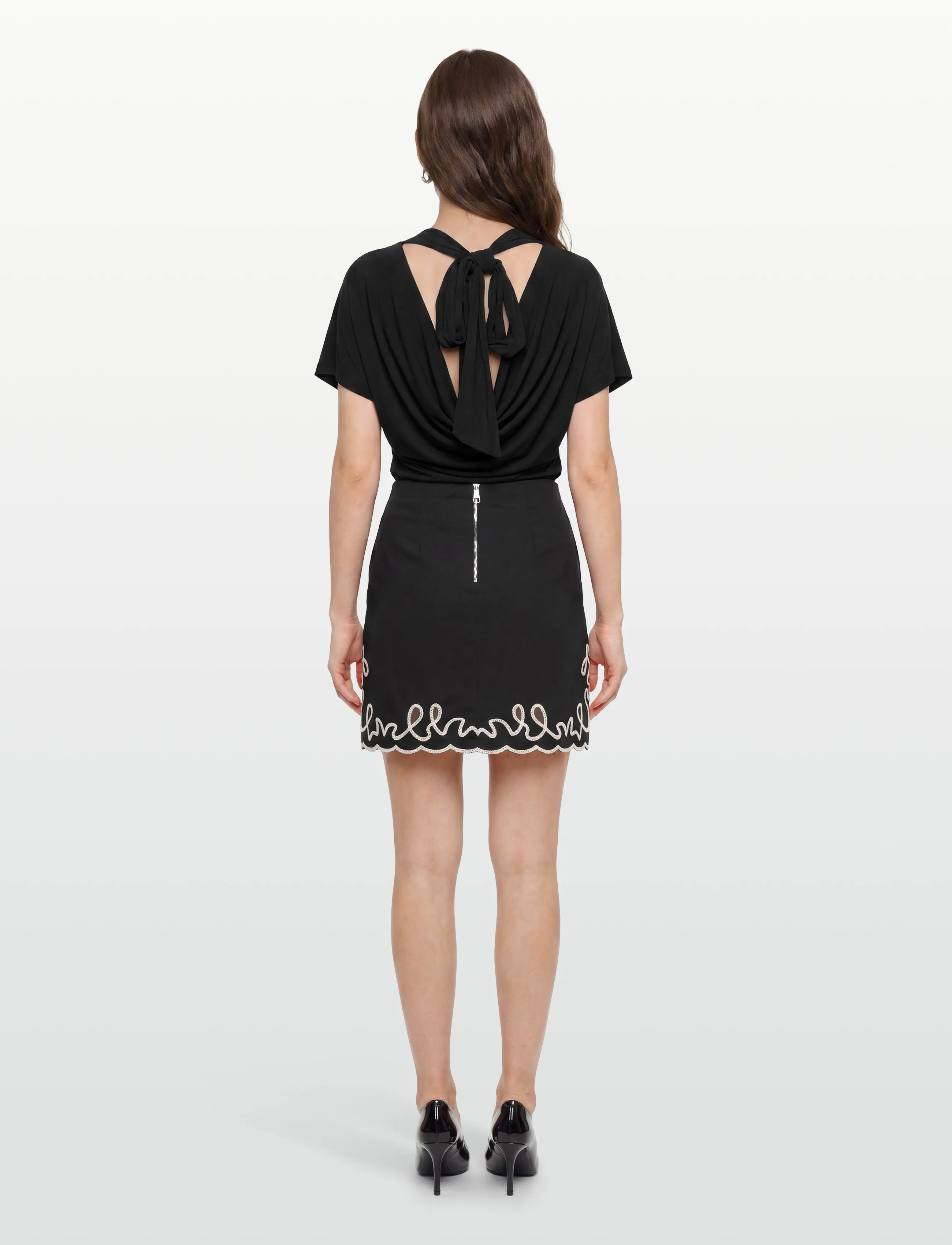 BOSS - C_Valembroi - korta kjolar - black - 4