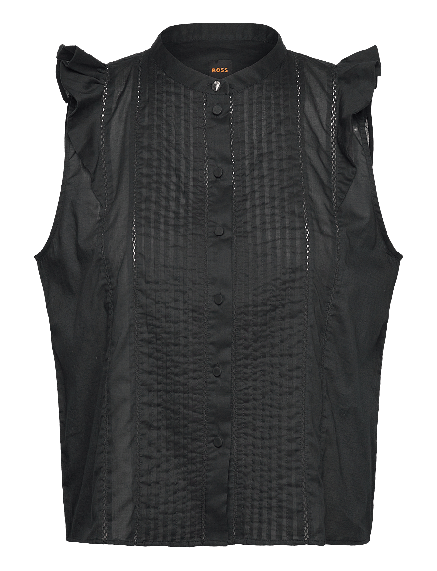 BOSS - C_Bantiana - varrukateta pluusid - black - 0