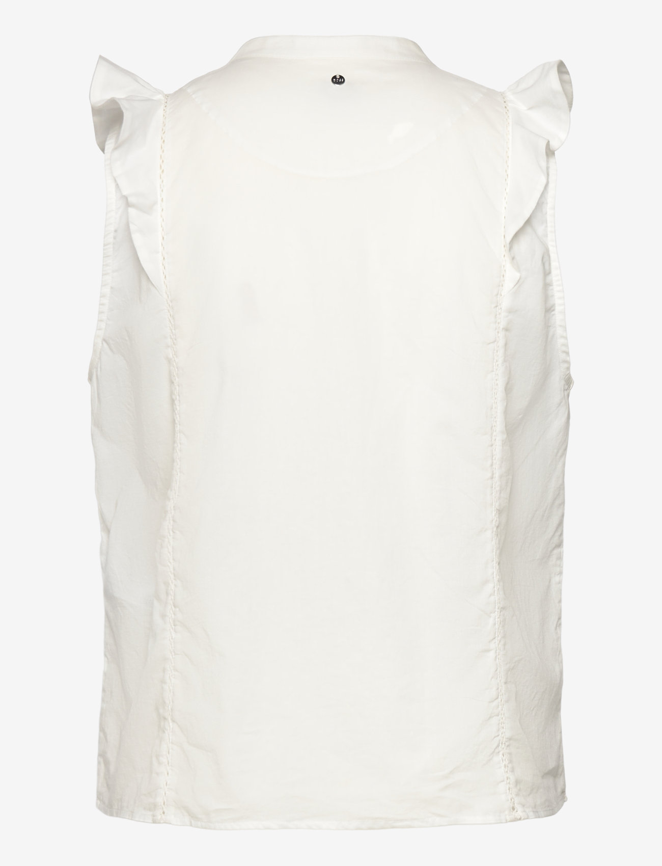 BOSS - C_Bantiana - sleeveless blouses - open white - 1