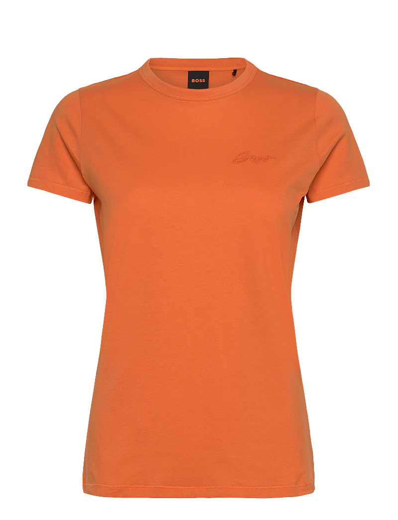 BOSS - C_Elogo_20 - t-shirts - open orange - 0