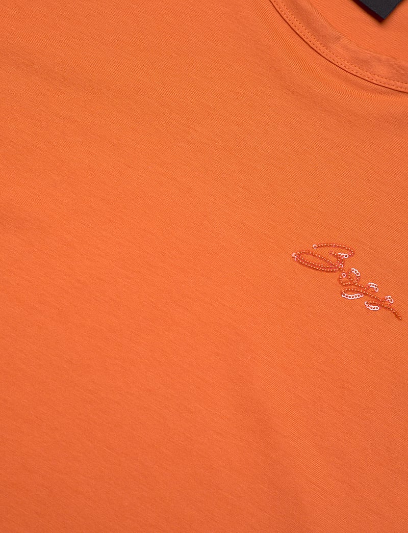 BOSS - C_Elogo_20 - t-shirts - open orange - 2