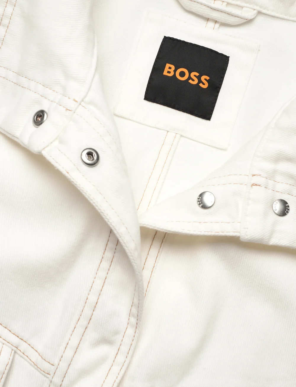 BOSS - C_Jarline-D - höstjackor - open white - 3