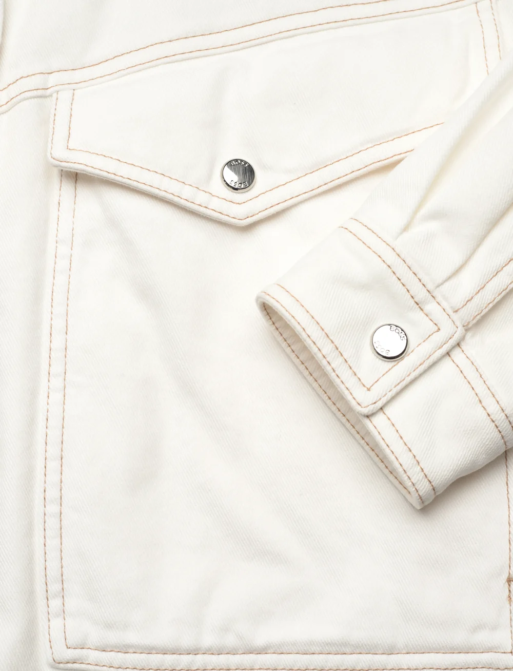BOSS - C_Jarline-D - höstjackor - open white - 4