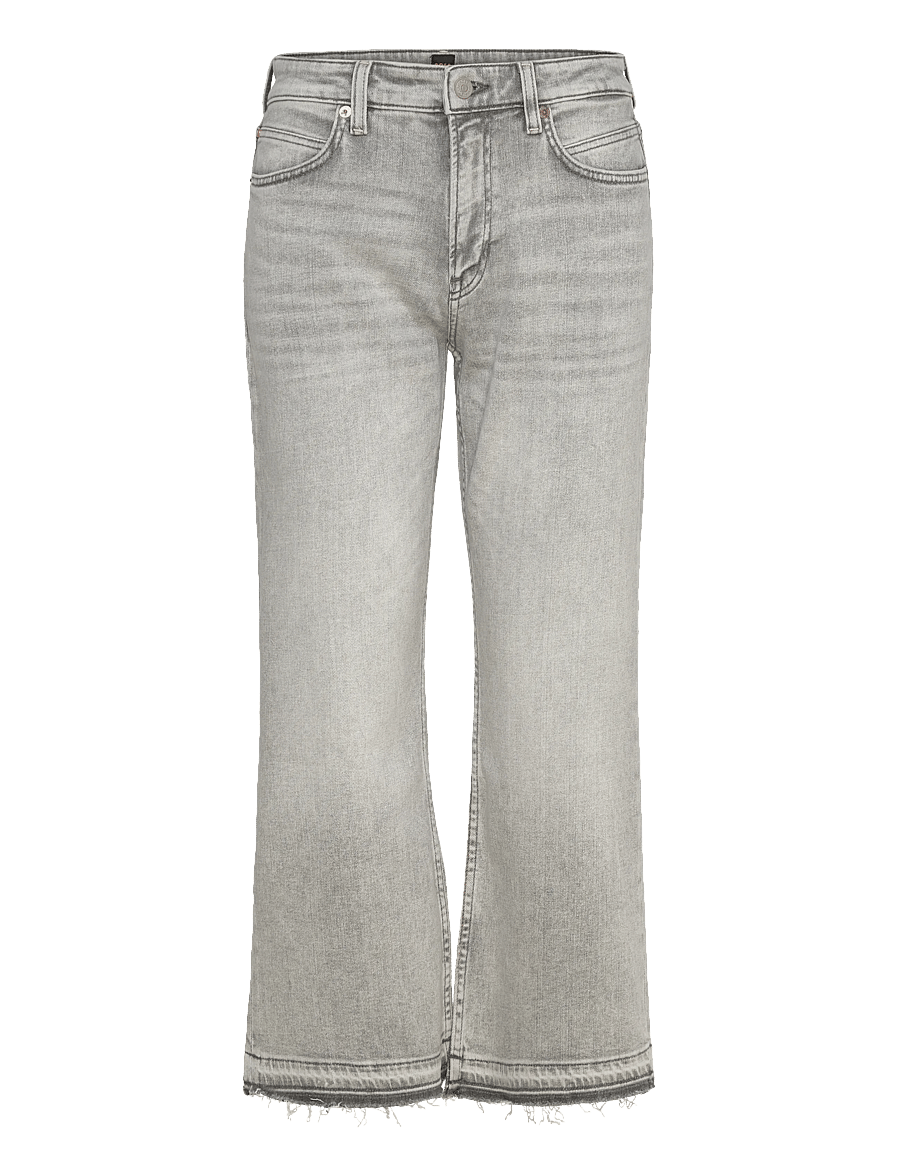 BOSS - C_SOFT KICK FLARE MR - flared jeans - dark grey - 1