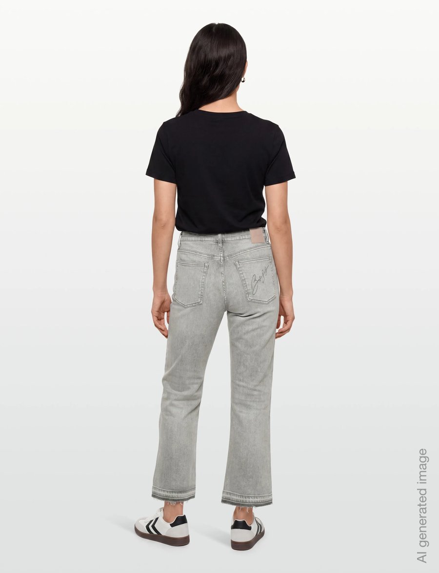 BOSS - C_SOFT KICK FLARE MR - flared jeans - dark grey - 4