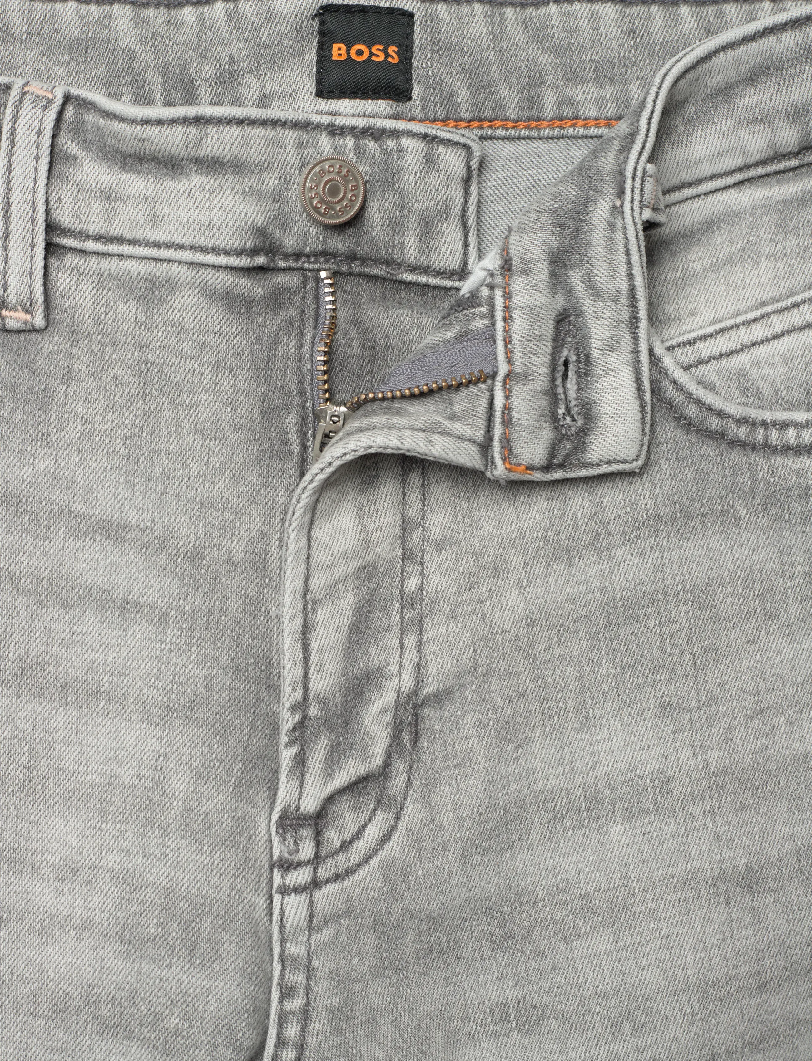 BOSS - C_SOFT KICK FLARE MR - dzwony dżinsy - dark grey - 3