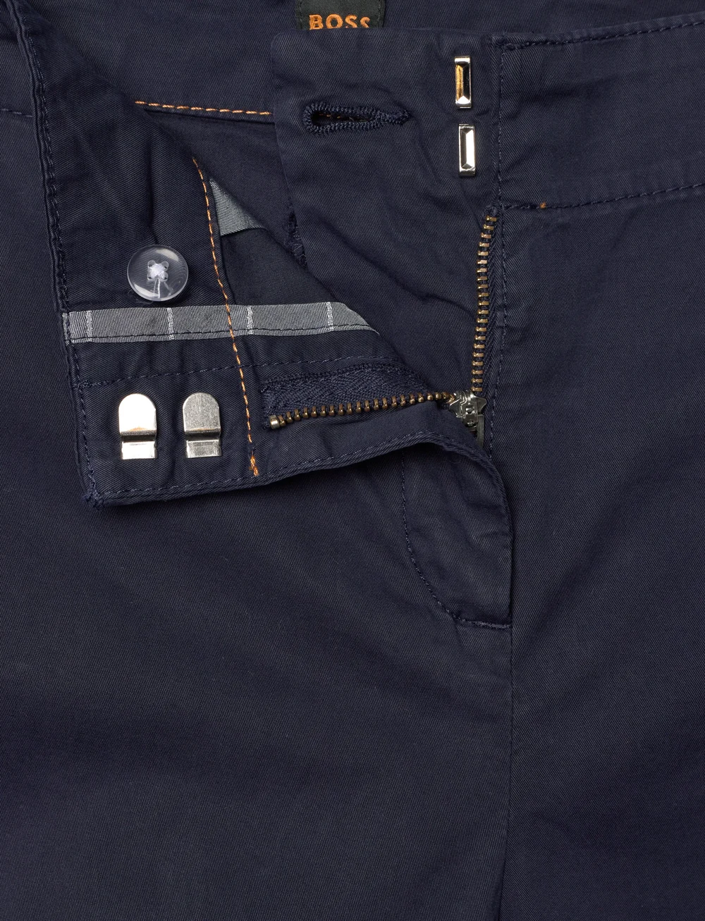 BOSS - C_Tahilone1-D - raka byxor - dark blue - 3