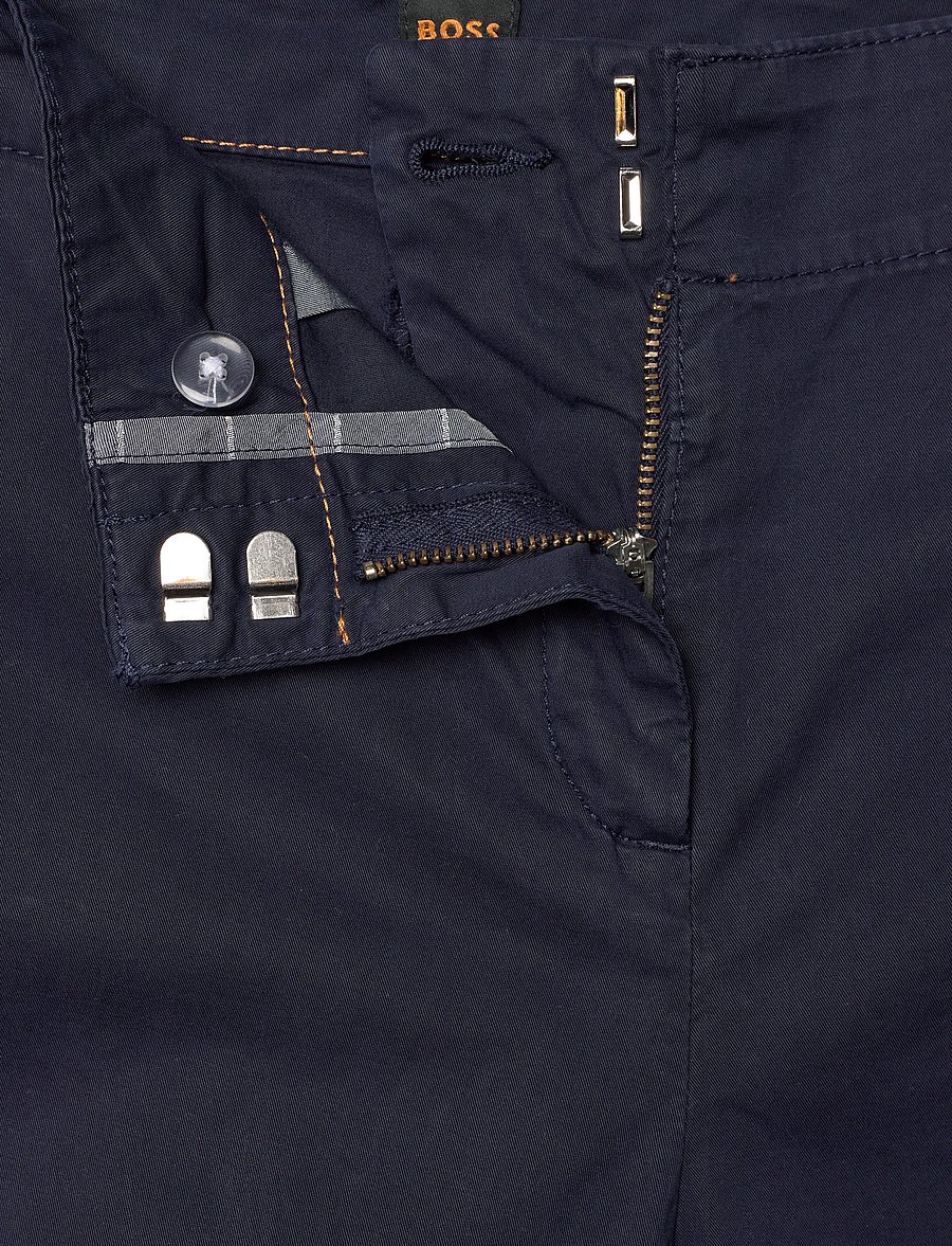 BOSS - C_Tahilone1-D - raka byxor - dark blue - 3