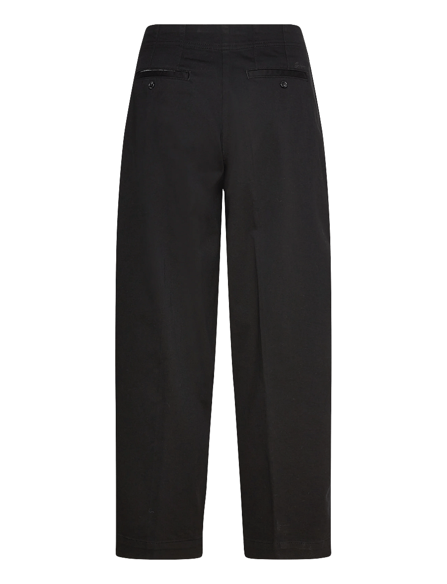 BOSS - C_Taquina-D - hosen mit weitem bein - black - 2